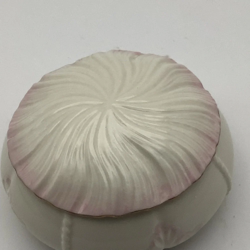 Vintage Belleek Ireland Millennium 2000 Trinket Box